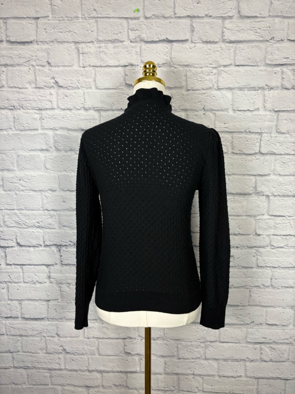 Gap Splitneck Ruffle Sweater size S - image 3